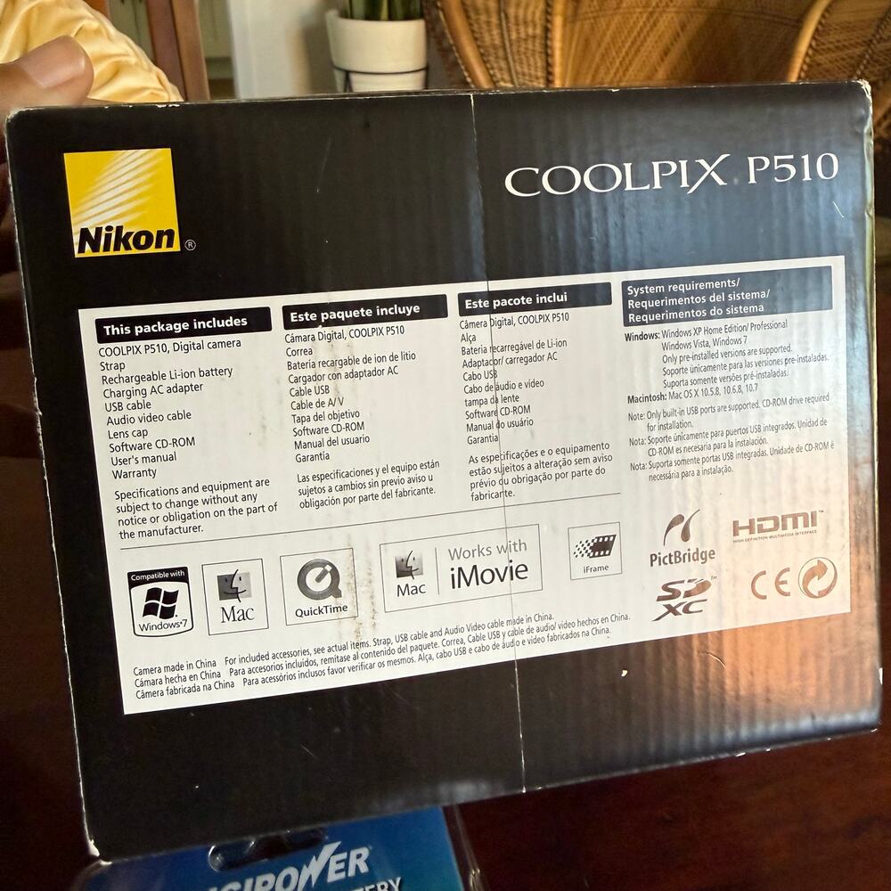 Nikon COOLPIX P510 Bridge Camera 42x Optical Zoom Full HD Built-in Flash Black - Picture 6 of 15